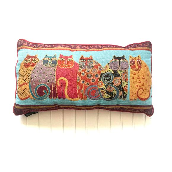 laurel burch cat pillows